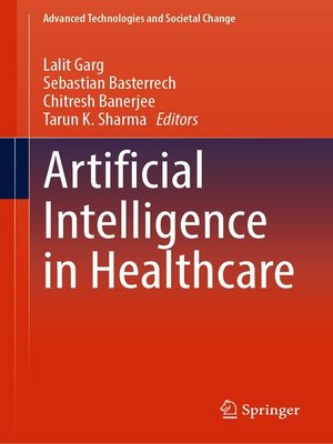 cover image of Artificial Intelligence in Healthcare
